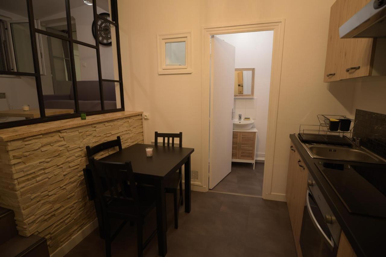Cosy Appartement Hyper Centre Ville Avec Cour + Patio Auxerre Luaran gambar